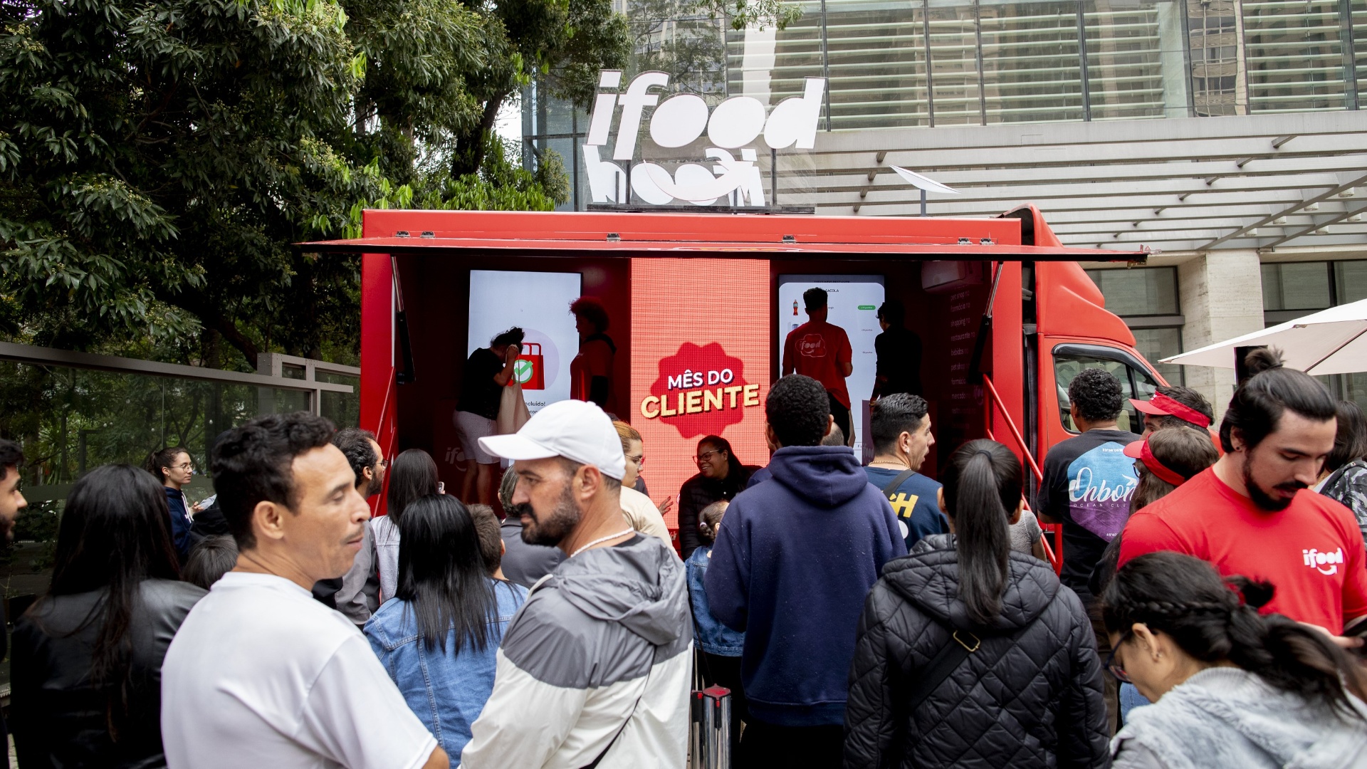 Ativação iFood na Av. Paulista