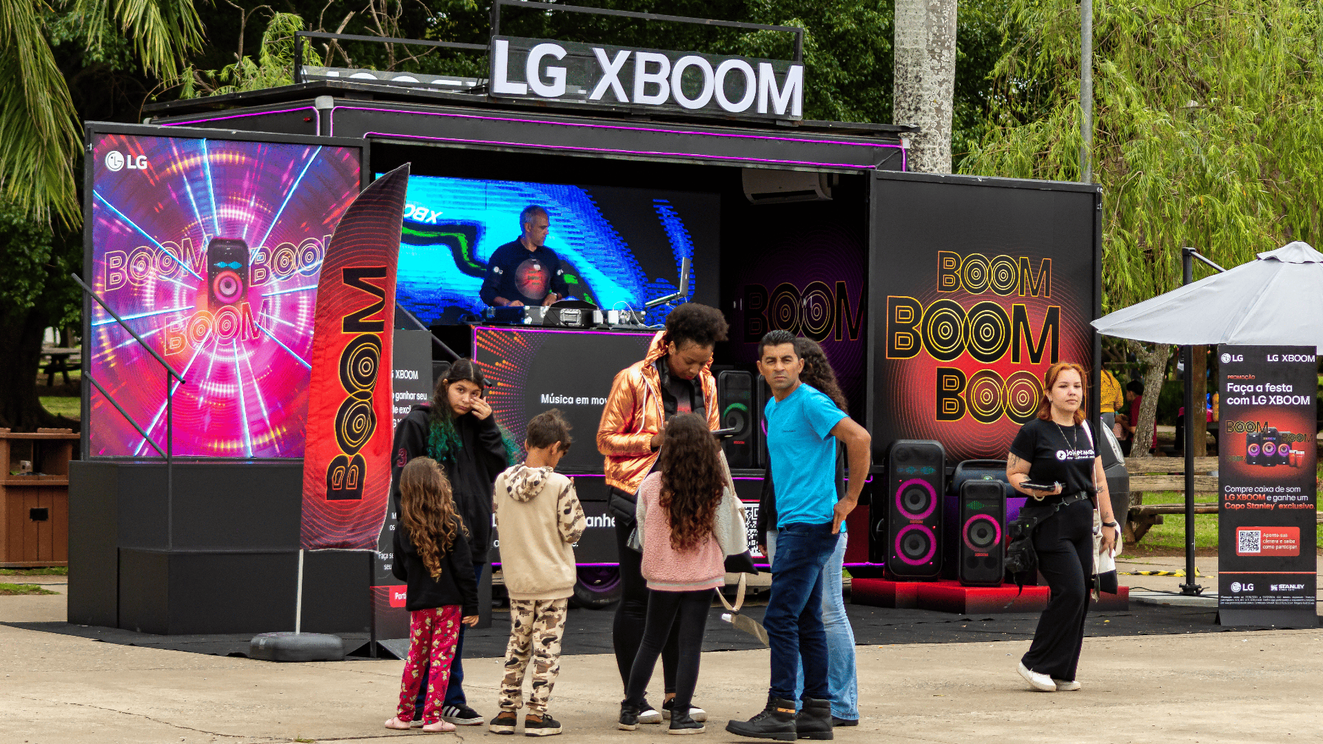 Ativação LG XBOOM com Live Truck